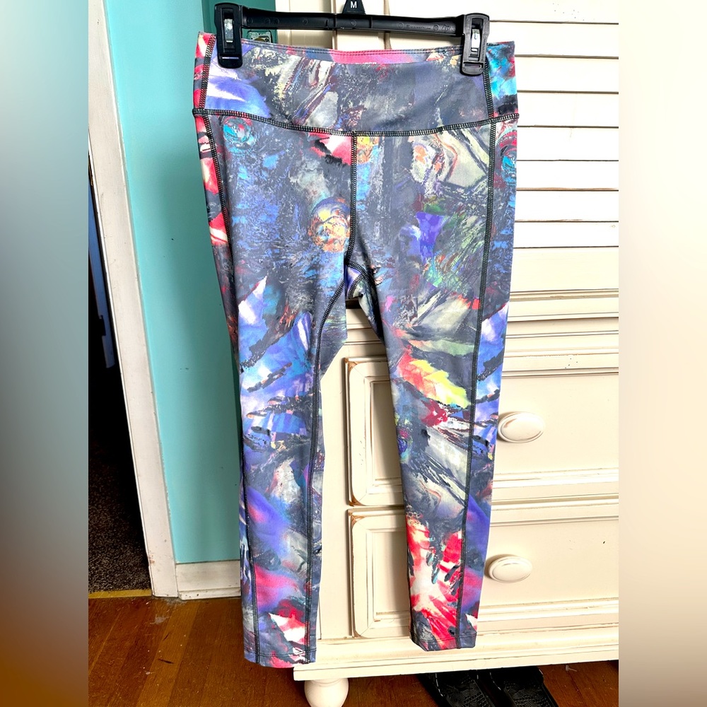 SOLD. Workout pants. Crop style.  Mix of great colors.
